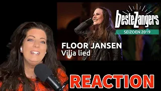 FLOOR JANSEN - VILJA LIED - BEST ZANGERS 2019, INTRO/OUTRO - REACTION VIDEO