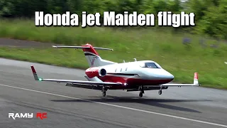 RC Honda jet maiden flight, The best one yet!