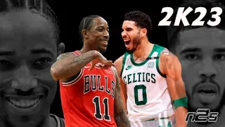 NBA 2K23 Chicago Bulls vs Boston Celtics