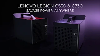 Lenovo Legion C730 and C530 Product Tour