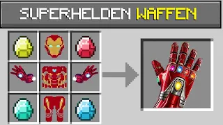 Minecraft, Aber mit SUPERHELDEN Waffen THANOS besiegen..