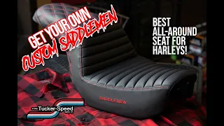 How To Get A Custom Saddlemen Seat For Your Harley-Davidson! Our Favorite All-Around Seat!