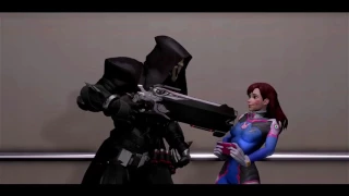 Overwatch - Long Elevator Ride With Dva & Reaper