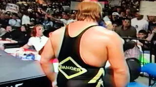 Jason Sensation impersonates Owen Hart