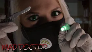 ASMR Mad Doctor Roleplay | Personal Attention, Medical Triggers, Measuring You