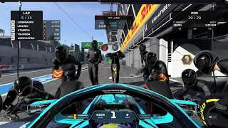 Fastest pit stop in F1 2021