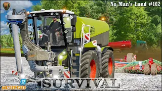 #Survival in No Man's Land Ep.102🔹Weeds Control. Expanding a Field & Prepping for Sowing🔹#FS22🔹#4K