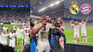 Real Madrid Players Crazy Celebrations After Winning Against Bayern And Reaching The UCL Final