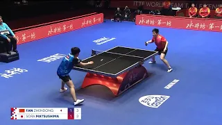 Fan Zendong Vs Sora Matsushima-QF-1st-Match-#ittfworlds2024 #busan2024 #pingpong