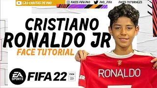 FIFA 22 How to make CRISTIANO RONALDO JR Pro Clubs Look alike