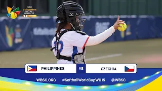 HIGHLIGHTS – Game 1 – Philippines vs Czechia - I WBSC U-15 Women's Softball World Cup