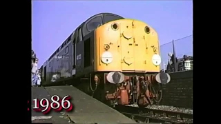 Mallard and Kolhapur on the mainline. My 1st videos from 1986!