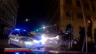 Roma, rapina Stazione Termini, sul posto le volanti della Polizia - Chiamata d'emergenza 20/01/2024