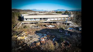 La discoteca Genux, la più grande del mondo. Urbex con drone