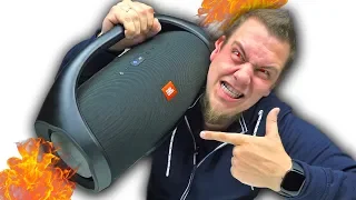 Колонка Базука! JBL BoomBox - ВОТ ЭТО, Круто!!!! (Бинауральная голова)