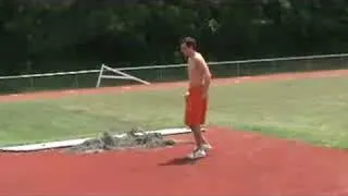 High Jump Training 6'4 Scissor Jump