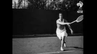 Tennis Forehand and Serving Techniques - By a Wimbledon Winner (1936)