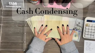 Cash Condensing | Bills Swap my Cash Envelopes | $8,500 back to the bank!!! | April | 2024 |