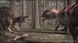 Spinosaurus vs Carcharodontosaurus