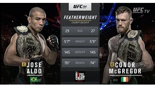 UFC 194: Jose Aldo vs Conor Mcgregor Full EA SPORTS UFC 2 Fight