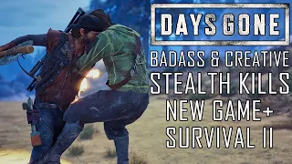 DAYS GONE PC Badass Stealth Kills | New Game Plus - Survival II