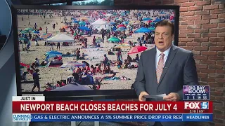Newport Beach To Close Beaches For July 4th Weekend