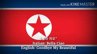 벨라 챠오 - Bella Ciao, Goodbye My Beautiful (Korean/Italian Lyrics, Version & English Translation)