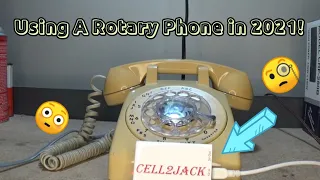 Using A Rotary Phone in 2021!!