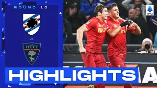 Sampdoria-Lecce 0-2 | Lecce secure massive win at Marassi: Goals & Highlights | Serie A 2022/23