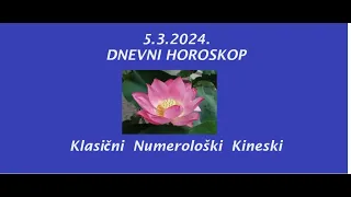 Jasminka Holclajtner-Royal Astro Studio-Dnevni horoskop za 5.3.2024.