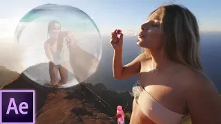 After Effects Tutorial: Crazy Bubble Blowing Transition