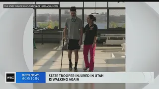 State trooper injured in Utah to be released from Spaulding Rehab