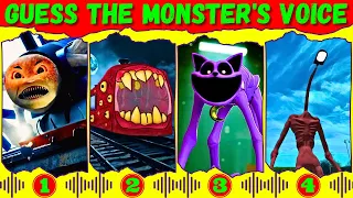 NEW Guess Monster Voice Spider Thomas, Train Eater, CatNap, Light Head Coffin Dance