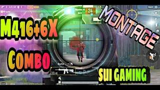 M416+6x No Recoil | Laser Spray | PUBG MOBILE