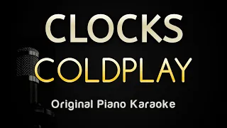 Clocks - Coldplay (Piano Karaoke Songs With Lyrics - Original Key)