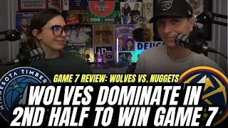 Wolves win Game 7 vs. Nuggets Reaction! How Minnesota got it done vs. defending champs