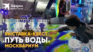Выставка-квест для всей семьи «Путь воды» в Москвариуме 2023