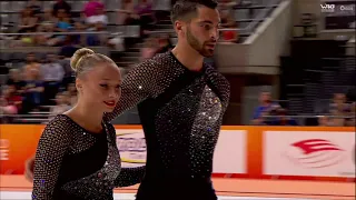 Rebecca Tarlazzi Luca Lucaroni - Short Program - senior pairs - World Roller Games barcelona 2019