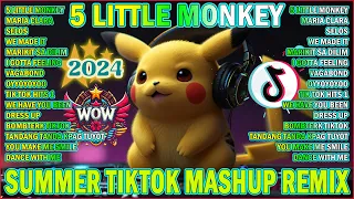 5 LITTLE MONKEY 🏖️ SUMMER TIKTOK MASHUP REMIX 2024 | TIKTOK NONSTOP REMIX 💥| JONEL SAGAYNO REMIX