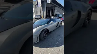 Insane Bugatti Veyron Grand Sport Vitesse in Hollywood #shorts
