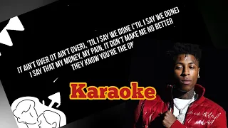 🟠 Nba Youngboy- It Ain’t Over (Interlude) || Karaoke || instrumental |only music with lyrics (2021)