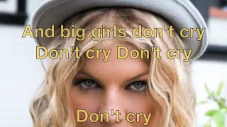 Fergie Big Girls Don't Cry with Lyrics