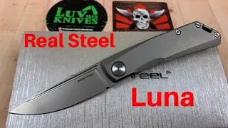 Real Steel Luna slip joint knife  plus disassembly