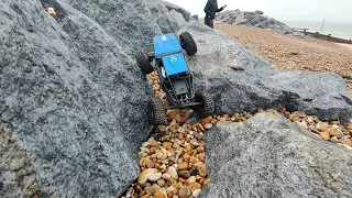 axial Capra the goat rock crawling