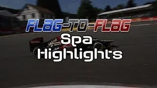 F1 2013 FTF League - Spa (My worst race?)