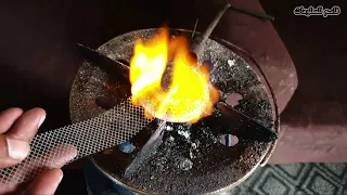 A method for welding broken fiber and plastic. A genius method for welding broken or cracked fiber