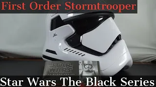 First Order Stormtrooper Helmet | Star Wars The Black Series | Unboxing, Setup, and Review