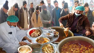 Subah ka Nashta | Ahmad Siri Paye | Peshawari Siri Paye | Head And Legs Fry | Pakistan Street Food