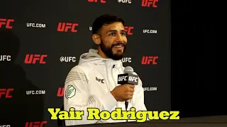 Yair Rodriguez UFC Long Island Post Fight Interview