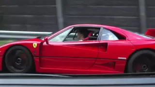 Ferrari F40 Acceleration Tunnel + Rev (HD)